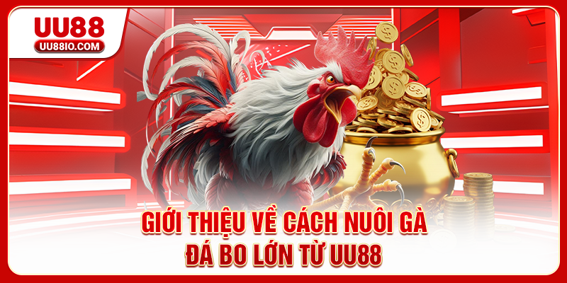 Giới thiệu về cách nuôi gà đá bo lớn từ UU88